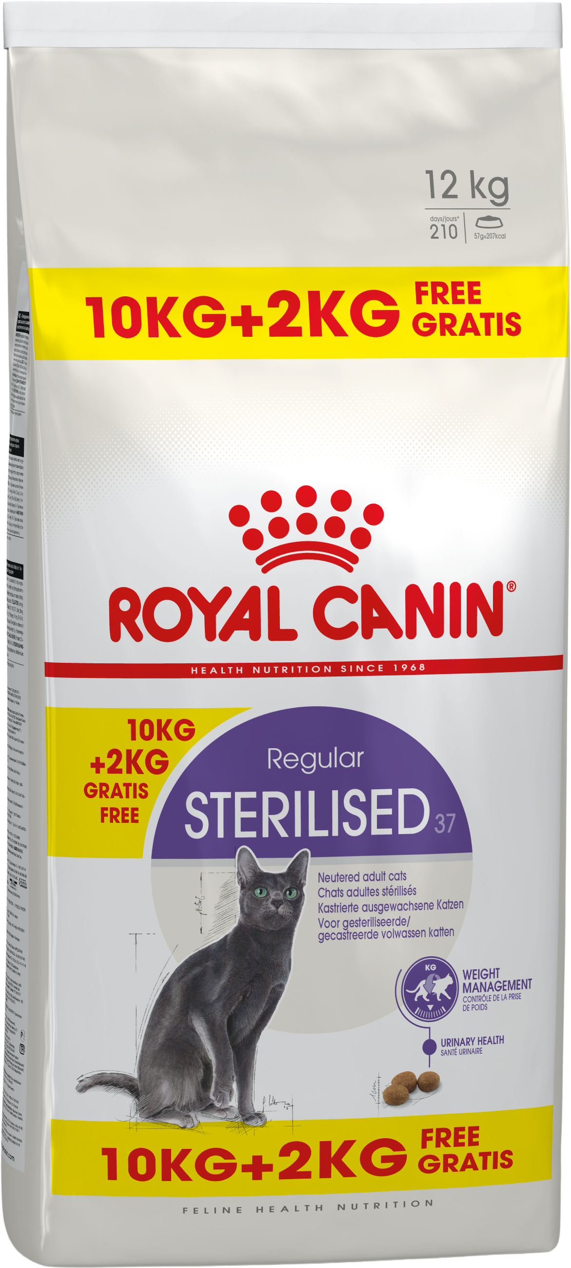 Royal Canin Sterilised - 10+2 kg