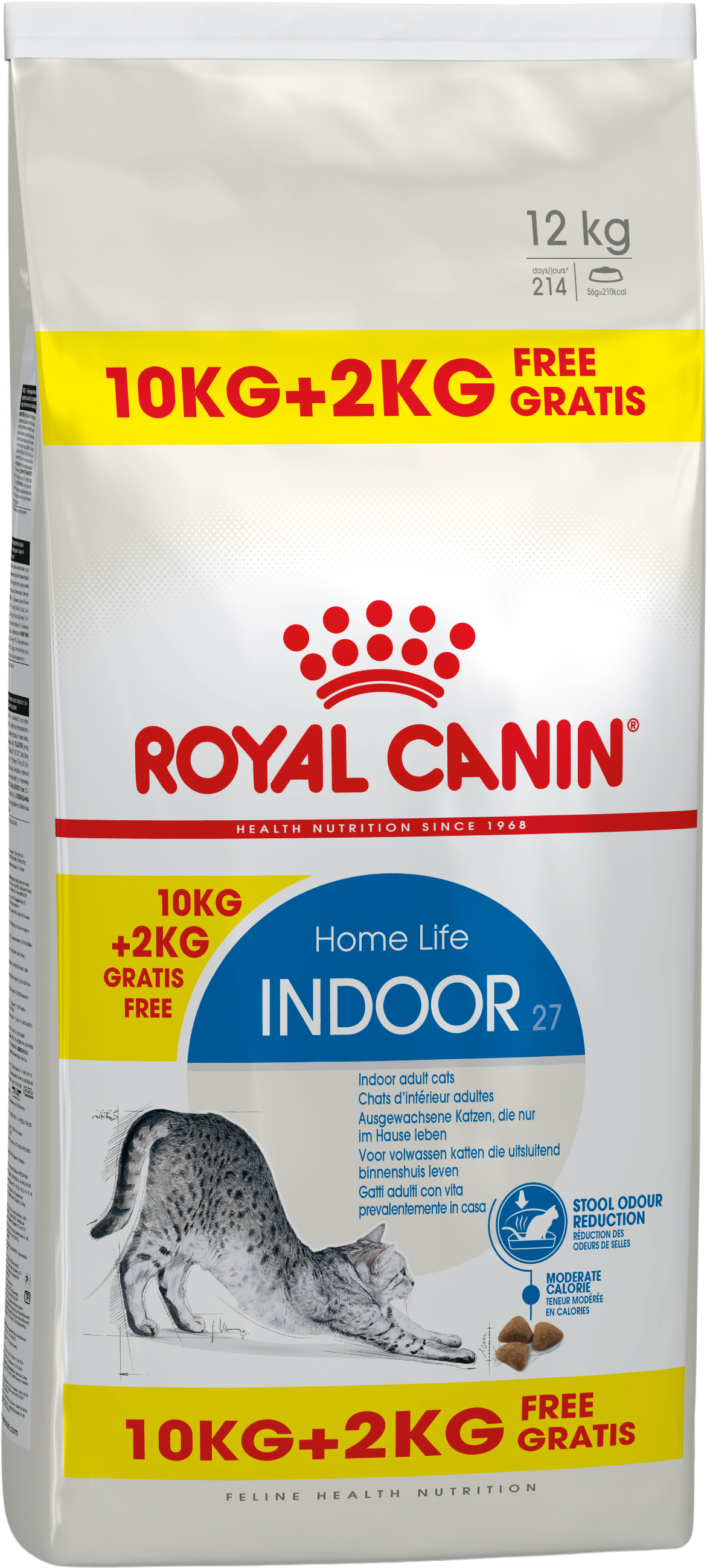 Royal Canin Indoor - 10+2 kg