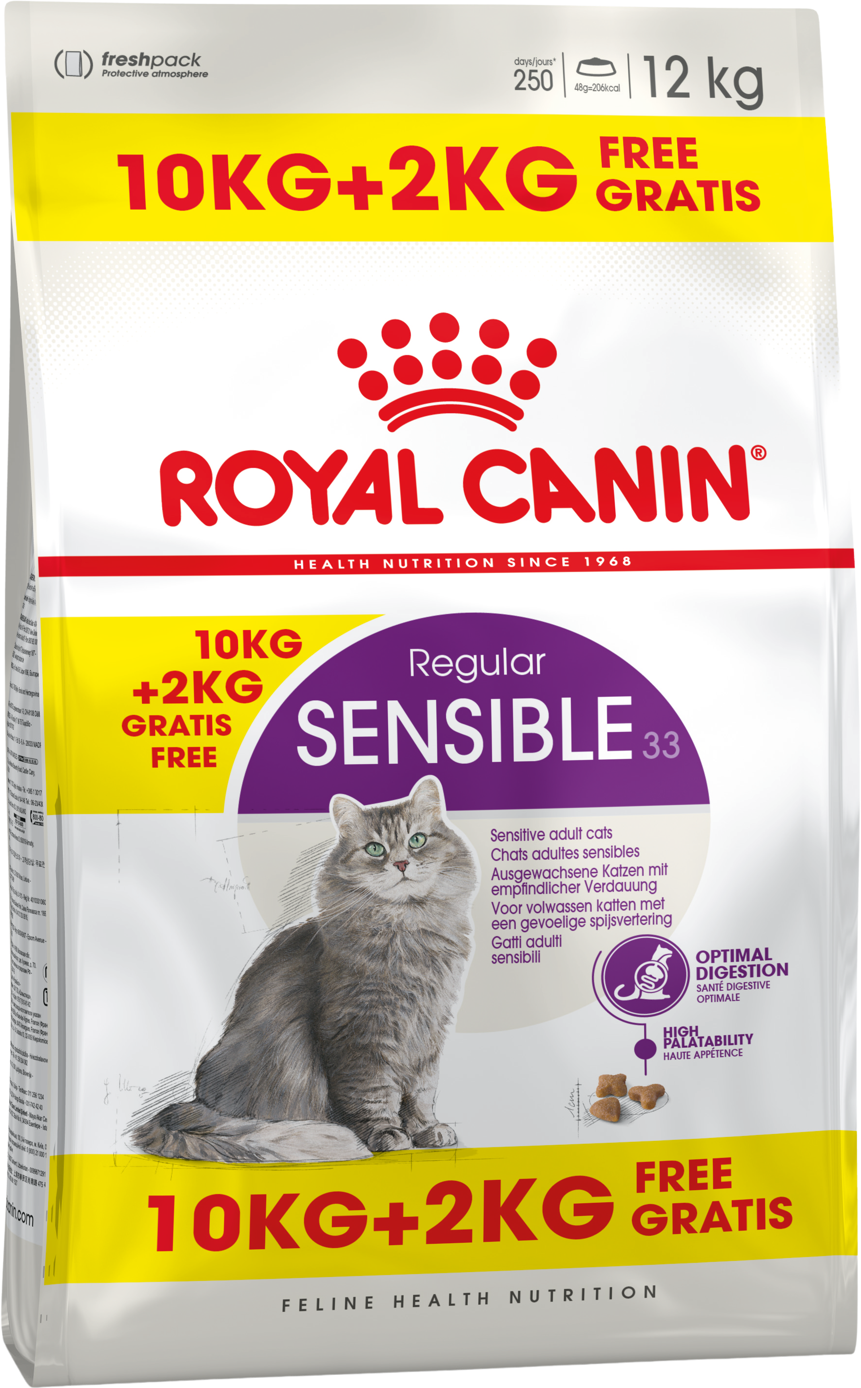Royal Canin Sensible - 10+2 kg