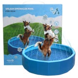 Coolpets Splash Sprinkler Pool