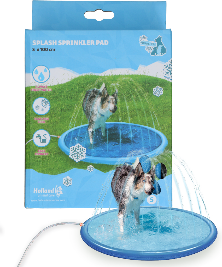 Coolpets Splash Sprinkler Pad - S
