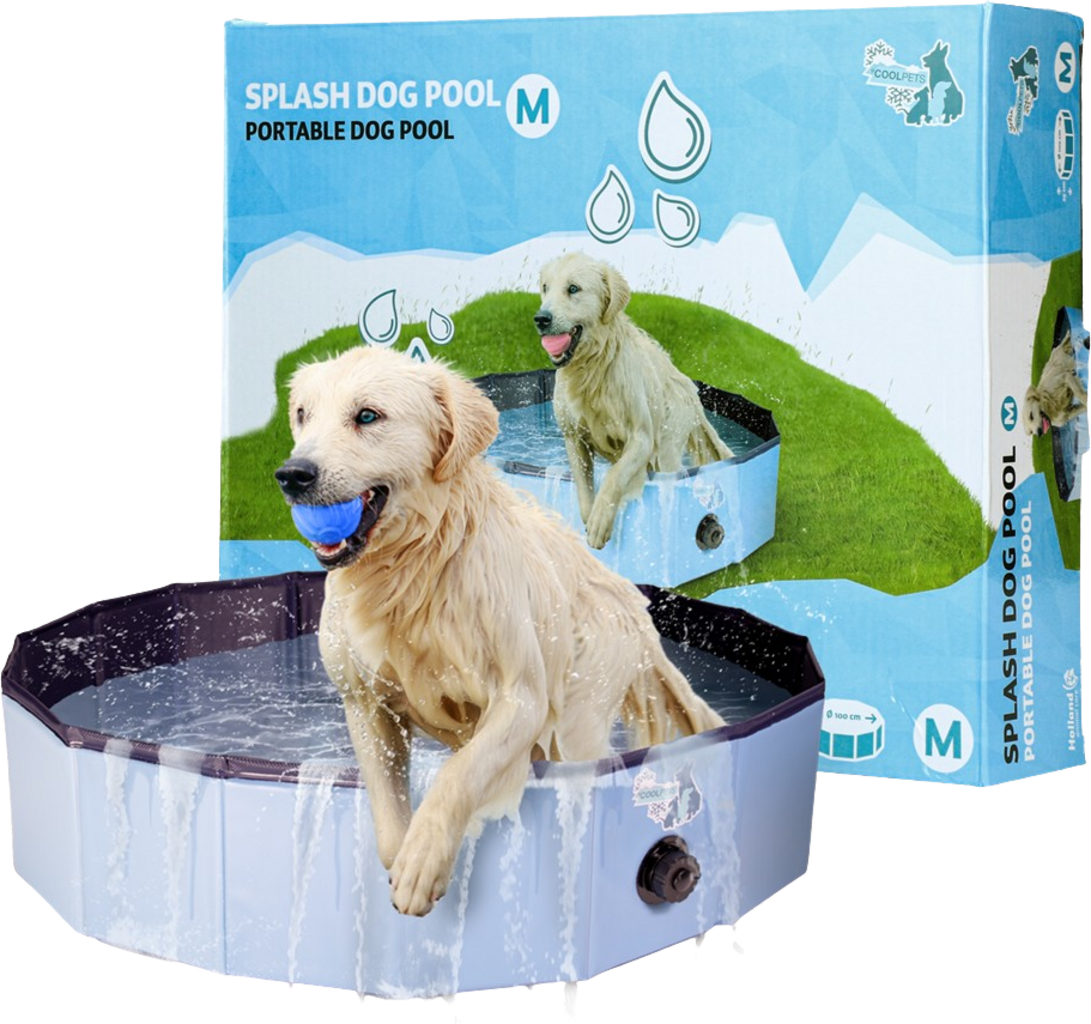 Coolpets Splash Dog Pool - ø 100 x 30 cm