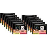 Selection in Sauce - Chicken & Vegetables, Beef & Carrots, 4 x 100 g