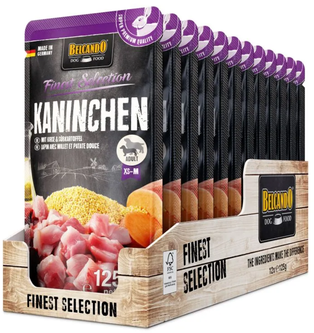 Belcando® Kaninchen mit Hirse und Süßkartoffel - 12+12 Gratis