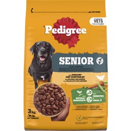 Pedigree Trocken Senior Geflügel und Gemüse - 3 kg
