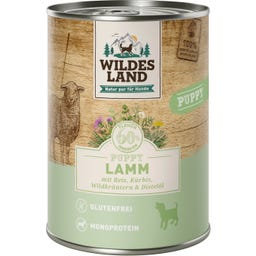 Hundenassfutter Puppy Lamm mit Kürbis & Reis - 400 g