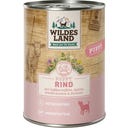 Hundenassfutter Puppy Rind Süßkartoffeln & Äpfeln