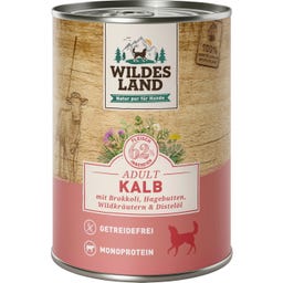 Hundenassfutter Kalb mit Brokkoli & Karotten - 400 g