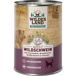 Hundenassfutter Wildschwein mit Pastinake - 400 g