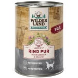 Nourriture Humide pour Chiens &ndash; B&oelig;uf PUR &agrave; l&rsquo;Huile de Carthame