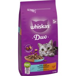 Whiskas Trocken Duo Surf & Turf - 1.900 g