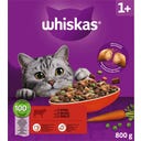 Whiskas Trocken mit Rind 1+ - 800 g