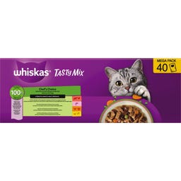 Whiskas Megapack Tasty Mix Chef's Choice, 40x85g - 3.400 g