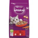 Whiskas Trocken mit Rind 1+ - 3,80 kg