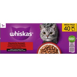 Megapack 40x85g Klassische Auswahl in Sauce 1+ - 3.400 g
