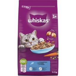 Whiskas Trocken mit Thunfisch 1+ - 3,80 kg