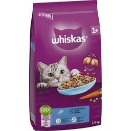 Whiskas Trocken mit Thunfisch 1+ - 3,80 kg