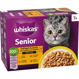Multipack 12 x 85 g výběr drůbeže v omáčce 7+ - 1.020 g