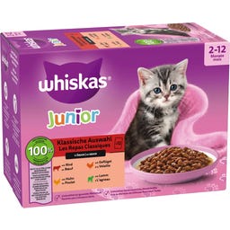 Multipack 12x85g Klassische Auswahl in Sauce Junior - 1.020 g