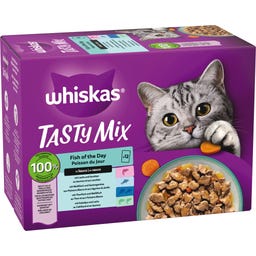 Multipack 12 x 85 g Tasty Mix Fish of the Day v omáčce - 1.020 g