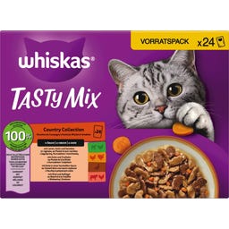 Multipack 24 x 85 g - Tasty Mix „Country Collection v omáčce“ - 2.040 g