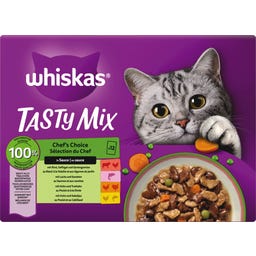Multipack 12 x 85 g Tasty Mix Chef’s Choice v omáčce - 1.020 g