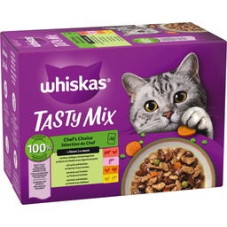 Multipack 12 x 85 g Tasty Mix Chef’s Choice v omáčce - 1.020 g