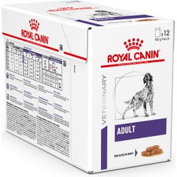 Royal Canin Veterinary ADULT Feine Stückchen in Soße 12 x 100 g - 1.200 g