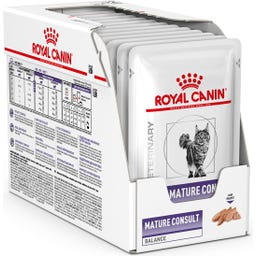 Royal Canin Veterinary MATURE CONSULT BALANCE Mousse, 12 x 85 g - 1.020 g