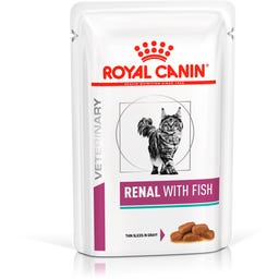RENAL FISCH Feine Stückchen in Soße, 12 x 85 g - 1.020 g