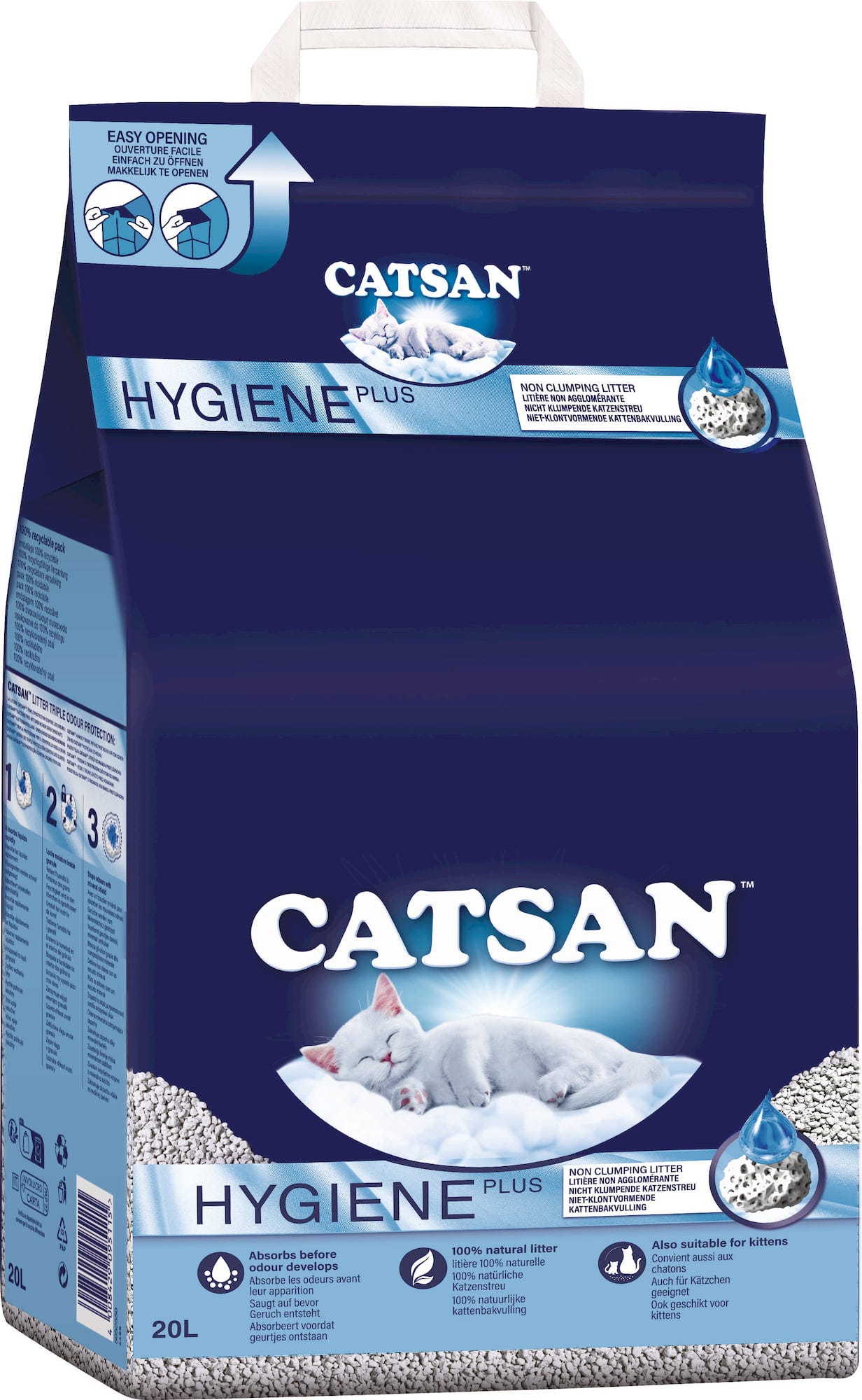 Catsan Hygienestreu, 20 l Zoolini