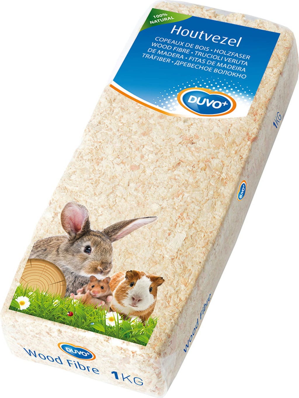 Duvoplus Strohfaser 2,8 Kg / 45 L – Natürliche Einstreu Für Nagetiere & Hühner