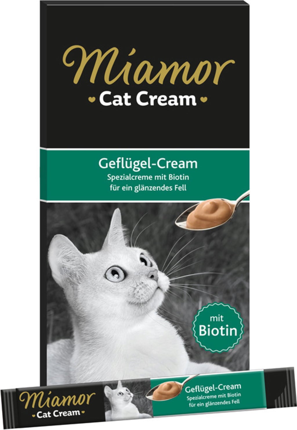 Miamor Kattencrème Snack - Malt & Kaas Smaak Zonder Suiker