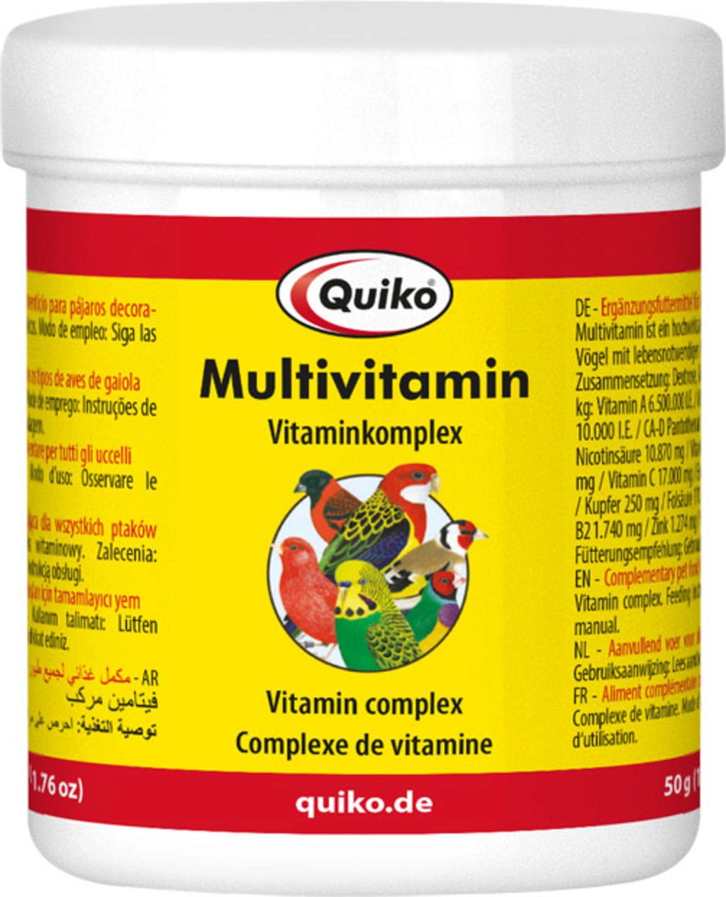 Quiko Vitamina ADEC Per Uccelli - Integratore Vitaminico Per Piccioni E Polli - Foto 5