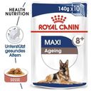 ROYAL CANIN Maxi Ageing 8+ in Salsa 10x140 g - 1.400 g