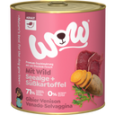 WOW ADULT - Selvaggina, Alghe + Patate Dolci - 800 g