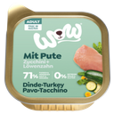 WOW ADULT mit Pute, Zucchini + Löwenzahn - 150 g